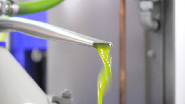 olio  nuovo al frantoio - Toscana