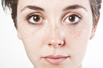 Obraz premium portrait of a beautiful young girl