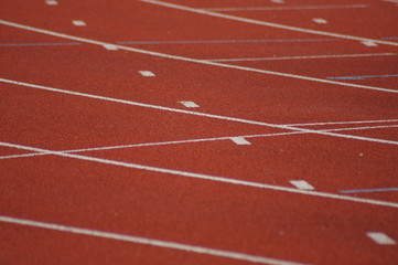Fototapeta premium piste d'athlétisme