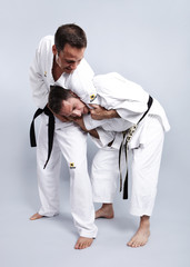 Karate vs Taekwondo, Partnertraining 02