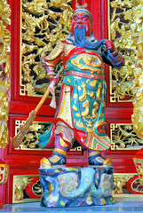 China Xiamen Tianzhuyan temple Guardian