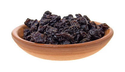 Small bowl filled with currants