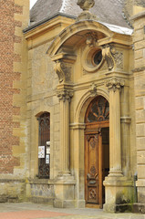 Obraz premium laval dieu abbey portal, montherme'