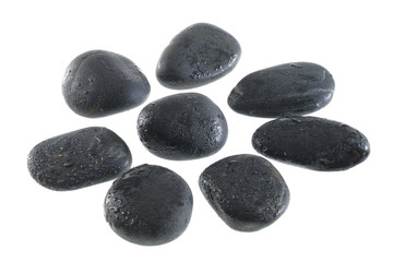 Fototapeta na wymiar Wellness - Masaż gorącymi kamieniami