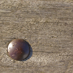Wood texture with tack