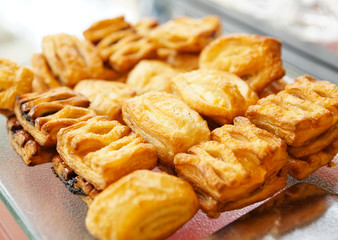 Delicious pastry cakes