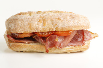 bacon and tomato sandwich