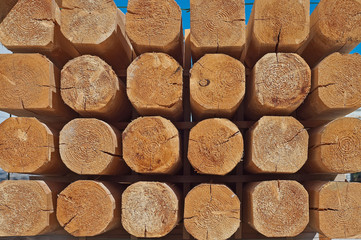 travi di legno