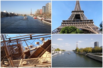 Carte postale de la Tour Eiffel à Paris	