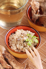 risotto ai funghi porcini - sette