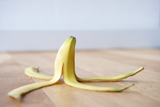 Banana Skin On Floor