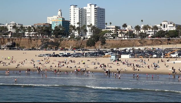 Santa Monica Beach, Los Angeles, California