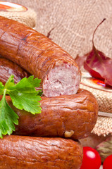 Hausgemachte polnische Wurst (Swojska)