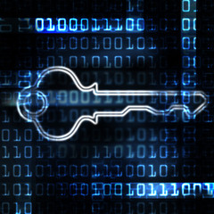 security key and binary code