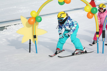 girl on the competition