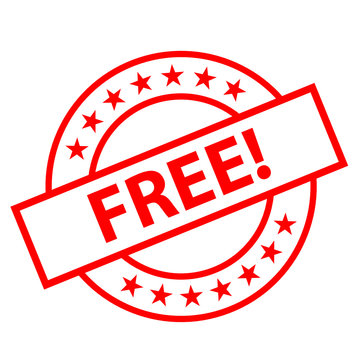 "FREE" Marketing Stamp (sale special offer buy one get one free)