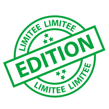 Tampon "EDITION LIMITEE" (nouvelle version offre sp&eacute;ciale prix)