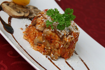 Paprika-Tomaten-Reis