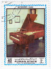 piano of  Ludwig VAN Beethoven