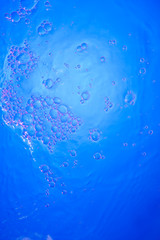 Naklejka na ściany i meble Blue bubbles