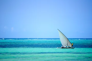 Fotobehang De zee van Zanzibar © pizzicalaluna