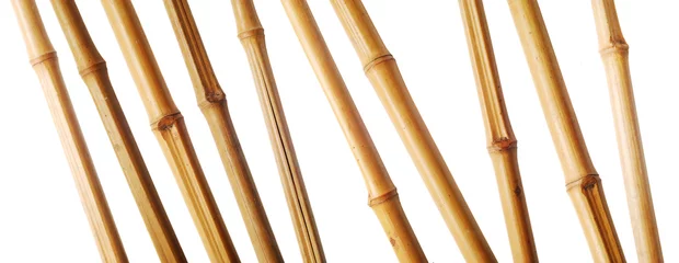 Lichtdoorlatende rolgordijnen Bamboe bamboo