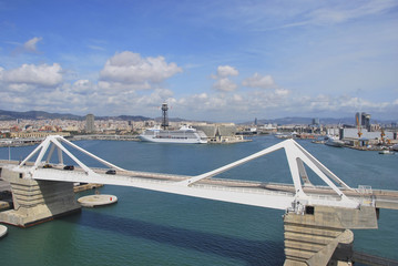 Harbor of Barcelona