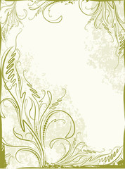 Abstract floral background.