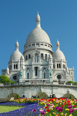 Fototapeta premium Basilique Sacré Coeur Montmartre Paris