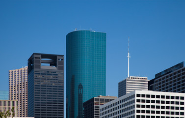 Fototapeta na wymiar Office buildings in Houston