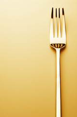 Fork close-up
