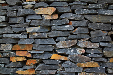 Texture of old rock wall for background