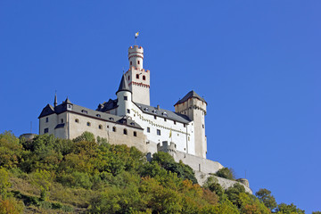 Fototapeta na wymiar Mark zamek na Bliskim Renu (World Heritage Site)