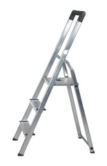 small metallic ladder