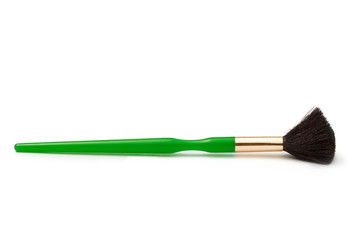 Make up brush isolated on white