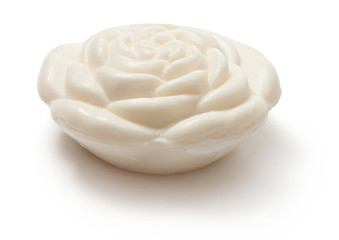 Soap isolated on the white background