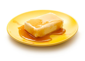 Cottage cheese with honey