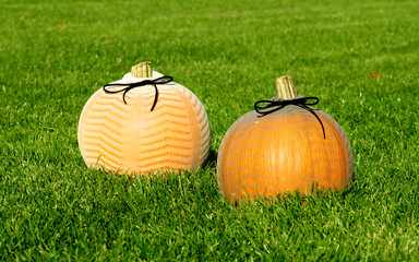 Fototapeta premium Halloween pumpkins