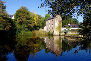 Obraz premium Moulin Robinson à St Grégoire (35)
