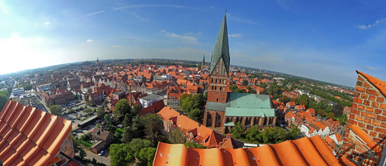 Lüneburg, Blick vom Wasserturm