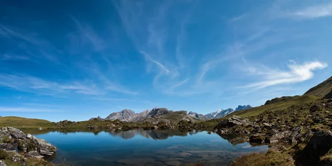 Gardinen Bergsee Panorama © mathiasrehm