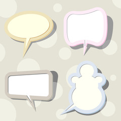 speech bubbles