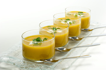 Butternut Squash Soup Appetizer