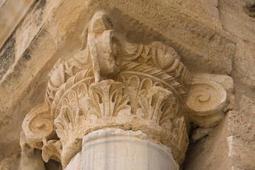 Roman pillar in Tunisian mosque