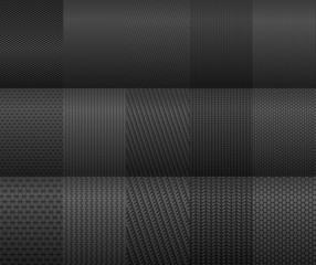 Carbon and fiber backgrounds