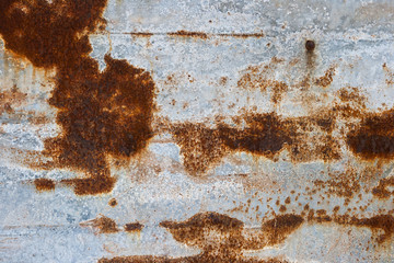 old galvanized steel