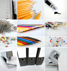 Büromaterialien