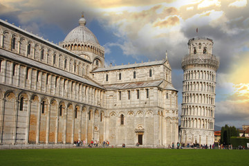Leaning Tower in Pisa,   Italy