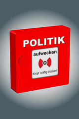 Fototapeta premium Politik wecken