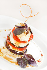 Tomato and mozzarella